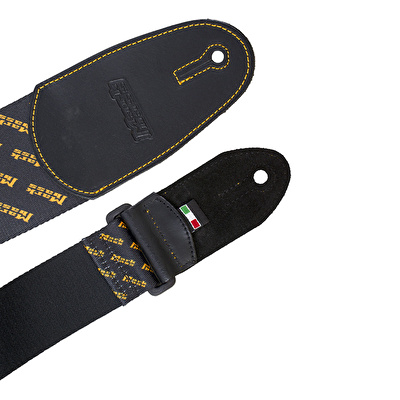 Markbass MBA195131Y MB Strap Branded 5cm Black Gitar Askısı